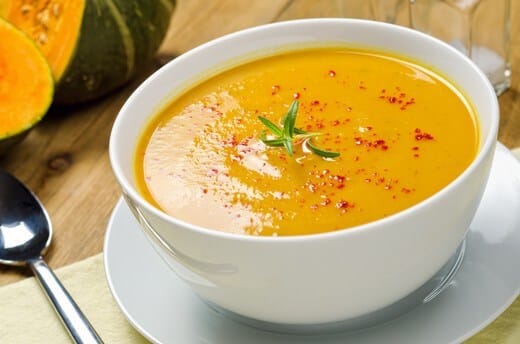 Butter Nut & Acorn Squash Soup