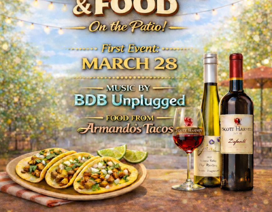 Live Music & Food on the Patio