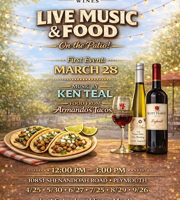 Live Music & Food on the Patio