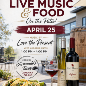 Description of what Scott Harvey offers for April 25