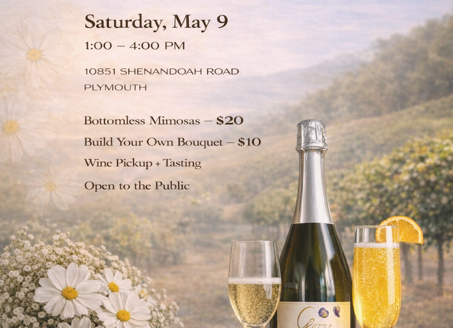 Mother’s Day and May Wine Club Pick Up Party