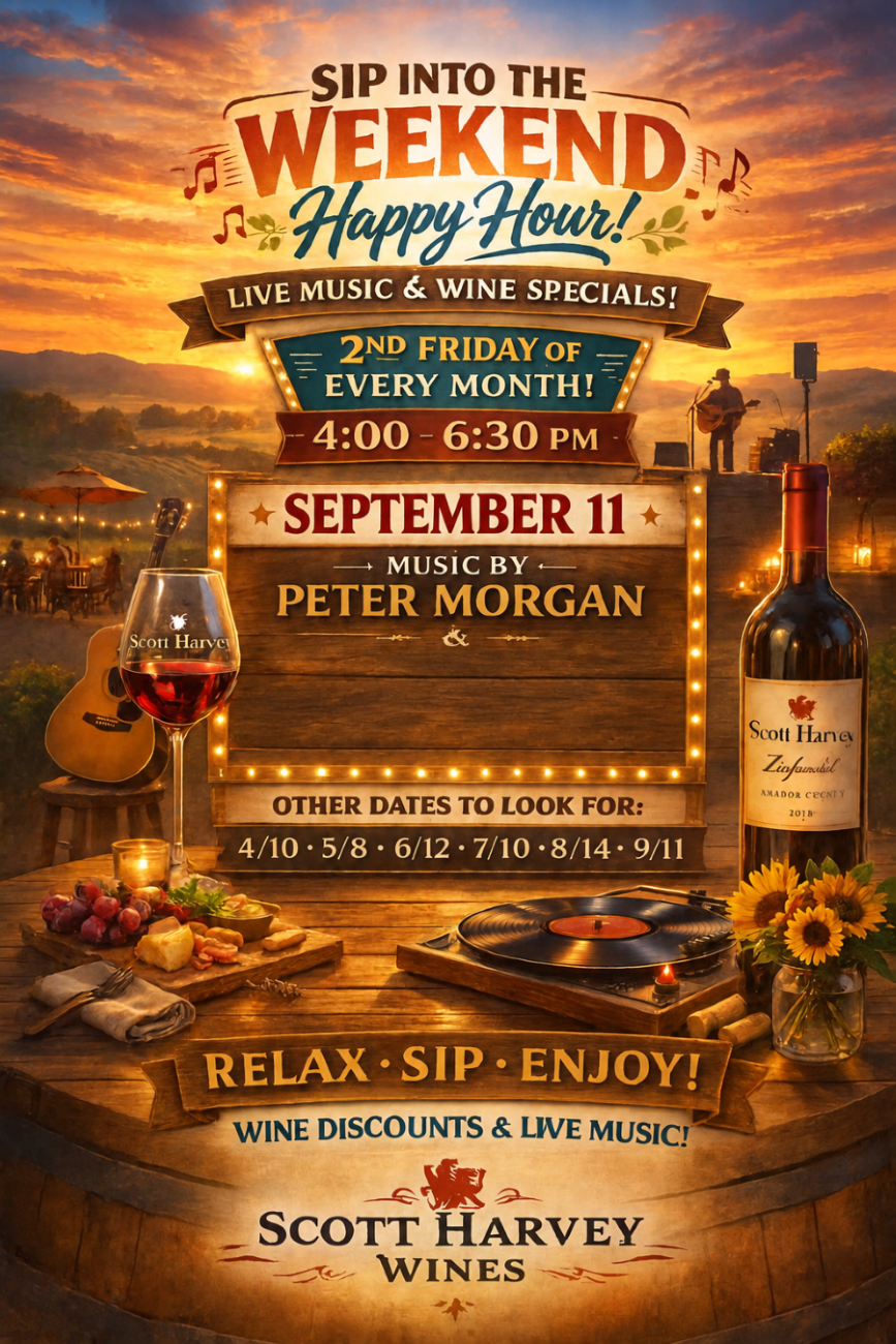 Flyer for live music