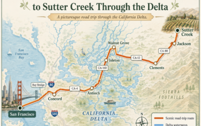 Scenic Drive from San Francisco to Sutter Creek