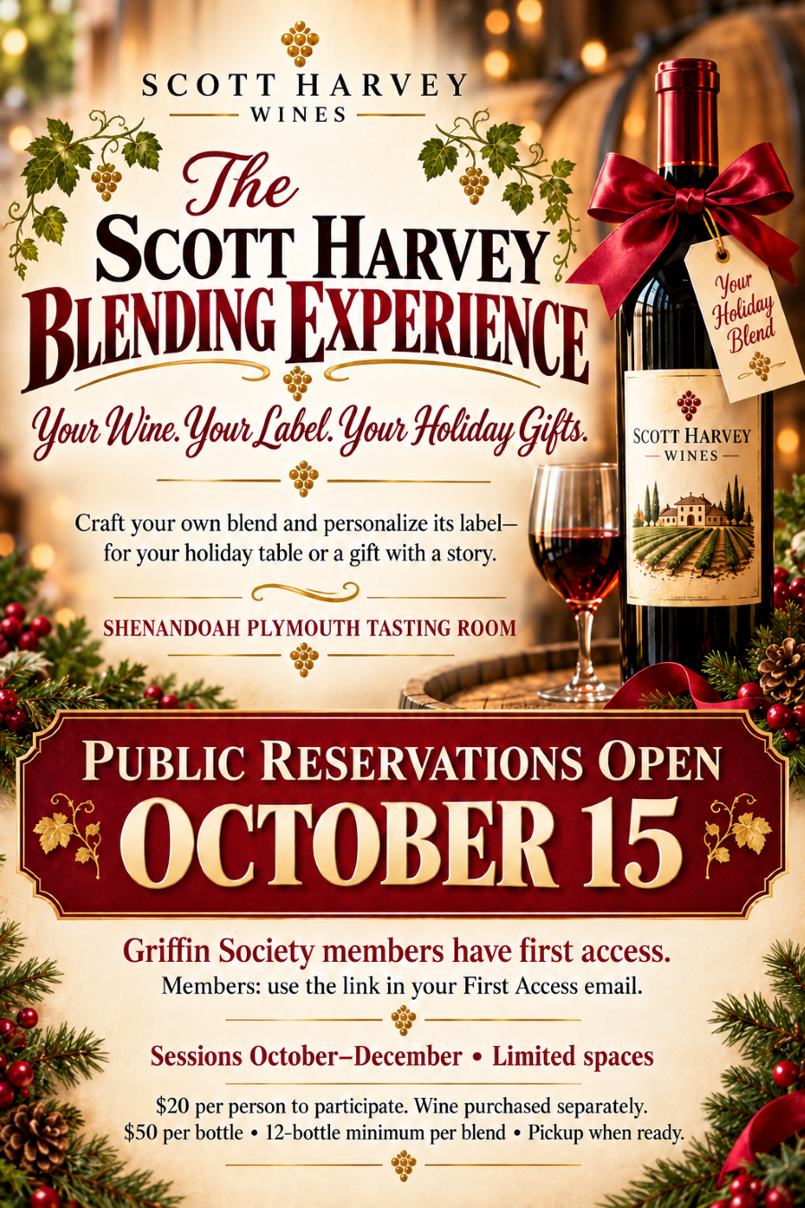 Wine Blending experience